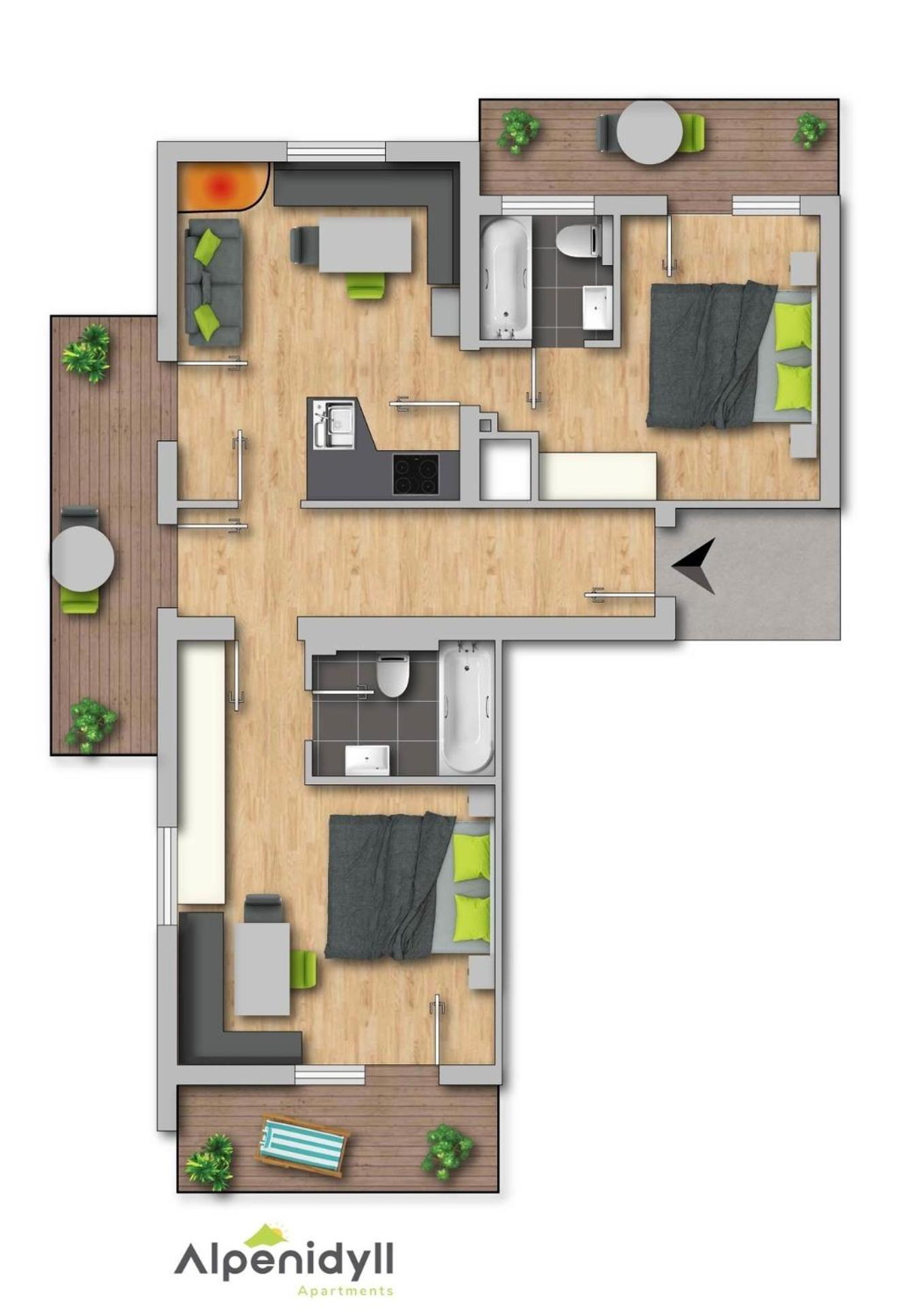 Bergidyll 6 By Alpenidyll Apartments Ramsau am Dachstein Ngoại thất bức ảnh